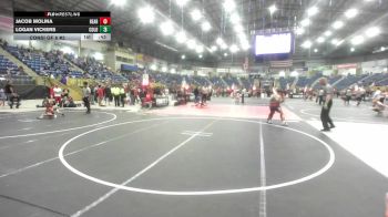 126 lbs Consi Of 8 #2 - Jacob Molina, Bear Cave WC vs Logan Vickers, Colorado Top Team