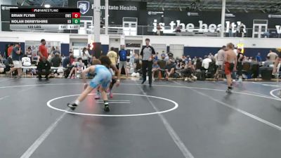 120 lbs Rr Rnd 2 - Brian Flynn, The Outsiders Wrestling Club - MS vs Nolan Derbyshire, Kraken - MS