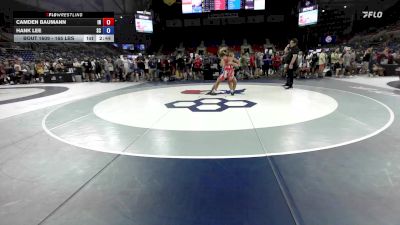 165 lbs Cons. Sub-rd Of 32 - Camden Baumann, IN vs Hank Lee, SC