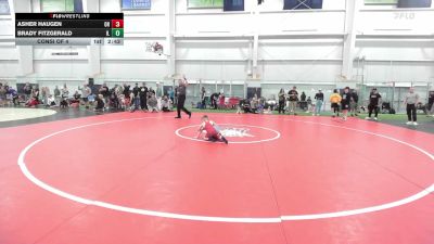 50 lbs Consi Of 4 - Asher Haugen, OH vs Brady Fitzgerald, IL