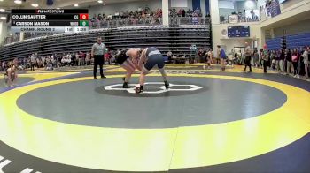 157 lbs Champ. Round 2 - Collin Sautter, Columbus Grove vs Carson Mason, Woodlan