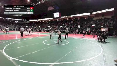 130 lbs Semifinal - Hayden Piovarchy, ROGA vs Brendan Kinley, ROGA