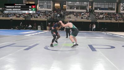 285-4A/3A 3rd Place Match - Daniel Gershon, Walter Johnson vs Brendan Taylor, Dulaney