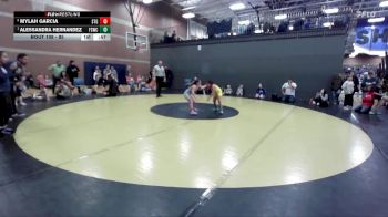 85 lbs Round 2 - Mylah Garcia, Small Town Grims vs Alessandra Hernandez, Fighting Squirrels Wrestling Club