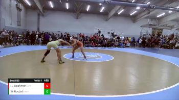 138 lbs Champ. Round 3 - Isaiah Blackmon, Lewis - Palmer vs William Roybal, Greeley West