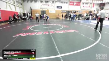 170 (172) Cons. Semi - Krystal Ocken, Middletown vs Thalia Hernandez, Newark Memorial