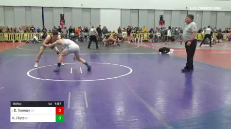 152 lbs Round Of 64 - Drake Vannoy, OK vs Kyle-waldron Flyte, SC