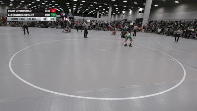 126 lbs Cons. Rd Of 64 - Alejandro Dieguez, South Central Punisher Wrestling vs Beau Gruntorad, Nebraska