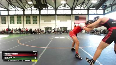 138-159 lbs Cons. Round 1 - Ben Hejlek, St. Louis vs Wesley Allen, Lakota West