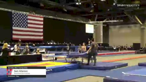Sam Alterson - Double Mini Trampoline, Sonshine Gymnastics. - 2021 USA Gymnastics Championships