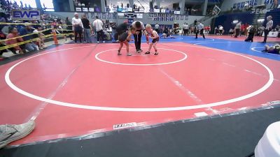 55 lbs Rr Rnd 1 - Franklin Russow, Joplin Youth Wrestling Club vs Pailynn Stearns, Panther Youth Wrestling-CPR