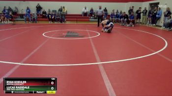 126 lbs Quarterfinal - Ryan Koehler, Benton Community vs Lucas Ragsdale, Dike-New Hartford