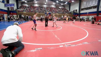 73 lbs Consi Of 8 #2 - Kason Harper, Collinsville Cardinal Youth Wrestling vs Riot Smith, Buck Pride Wrestling