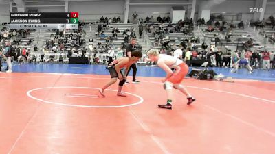 145 lbs Consi Of 64 #2 - Giovanni Perez, FL vs Jackson Ewing, TX