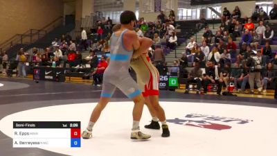 82 kg Semifinal - Ryan Epps, Minnesota vs Andrew Berreyesa, New York Athletic Club
