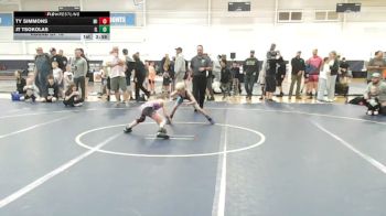 65 lbs Round Of 16 - Ty Simmons, MI vs Jt Tsokolas, IL