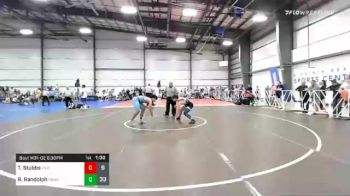 160 lbs Prelims - Tre Stubbs, VA Redhawks vs Ransom Randolph, Backyard Boyz Blue