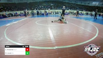 80 lbs Final - Cade Kreamer, Sulphur Youth Wrestling Club vs Bishop Louie, Pin-King All Stars