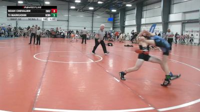 92 lbs Round 1 - 9:00am Friday - Noah Chevalier, Michigan S.W.A.T vs Tj Markijohn, NCWAY National Team