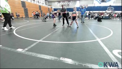 90 lbs Quarterfinal - Tucker Moss, Blanchard Wrestling Club vs Lane Voyles, Standfast