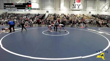 93 lbs Cons. Round 2 - Myca Capen, Club Not Listed vs Chase Vicente, Long Beach Gladiators Wrestling
