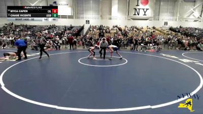 93 lbs Cons. Round 2 - Myca Capen, Club Not Listed vs Chase Vicente, Long Beach Gladiators Wrestling