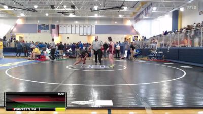 165 lbs Quarterfinal - Kyrah Grant, St. Martin High School Girls vs Andrea Dowdy, East Central High School Girls