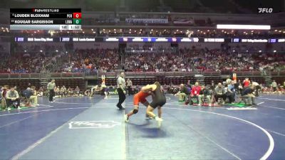 3A-190 lbs Champ. Round 2 - Kougar Sargisson, LeMars vs Louden Bloxham, Prairie, Cedar Rapids