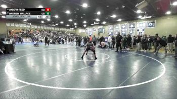 138 lbs Cons. Round 5 - Andrew Wallace, Cabrillo vs Joseph Reed, Coalinga High