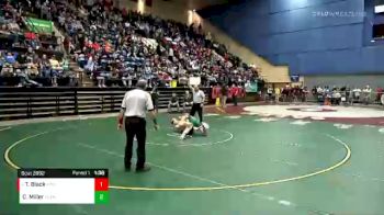 2 lbs Quarterfinal - Trevor Black, King William vs Chase Miller, Glenvar