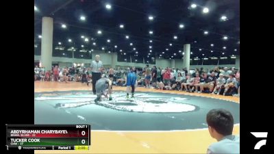 190 lbs Round 1 (6 Team) - Abdyrhaman Charybayev, BRAWL Silver vs Tucker Cook, CIAW