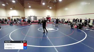 63 kg Rnd Of 16 - Zachary Marrero, Colorado Top Team Wrestling Club vs Rhett Koenig, Combat W.C. School Of Wrestling
