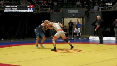 70 kg Champ. Round 2 - Ryan Dahcha, London-Western Wrestling Club vs Dominic Wendt, Coast RTC