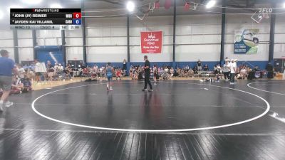 75 lbs John (JV) Reimer, Wisconsin vs Jayden Kai Villamil, California Gold