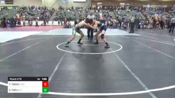 156 lbs Round Of 16 - Trayle Talbot, Cimmeron Bad Boys Wrestling Club vs Christian Felix, Battle Born Wrestling Academy