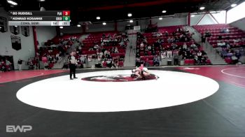 126 lbs Cons. Semi - Konrad Kosanke, CROSSINGS CHRISTIAN vs Bo Rudisill, PLAINVIEW