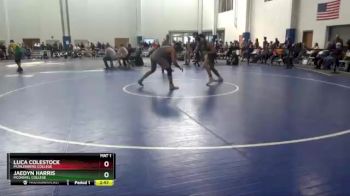 197 lbs Champ. Round 1 - Luca Colestock, Muhlenberg College vs Jaedyn Harris, McDaniel College
