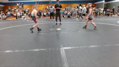 75/80 Round 2 - Luciano Acerra, Mighty Warriors Wrestling Aca vs Grayson Jordan, Team Tiger