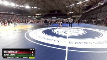 78 lbs Champ. Round 1 - Ilinca Cazac, Redmond Wrestling vs Peyton Portrey, Big Cat Wrestling Club