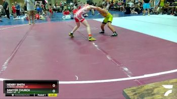 80 lbs Round 1 (6 Team) - Henry Smith, Alabama Hammers vs Sawyer Church, Rabbit WC