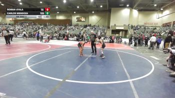 85 lbs Rr Rnd 5 - Roman Ayala, The Valley WC vs Carlos Mendoza, Yuba Sutter Combat