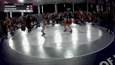 132 lbs Champ. Round 1 - Hunter Smith, Indiana vs Jah Patterson, Lights Out Wrestling Academy