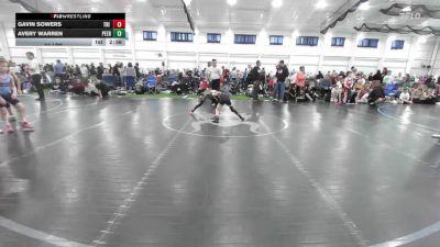55 lbs Quarterfinal - Gavin Sowers, Tri State Hammers-EL vs Avery Warren, Peer Pressure Elite -EL