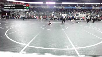 49 lbs Consi Of 8 #1 - Chaz Hartman, Carrollton Youth WC vs Grisham Baggs, Twi