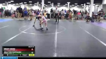 60 lbs Round 5 (10 Team) - Brody Beers, Distinguished Green vs Brayton Murtaugh, Uprising Gold