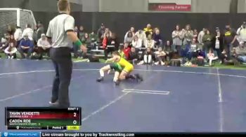 80 lbs Round 1 (6 Team) - Caden Roe, South Dakota Storm vs Tavin Vendetti, Wyoming Gold