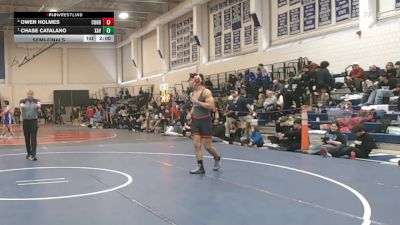190 lbs Semifinal - Owen Holmes, Conard vs Chase Catalano, Xavier