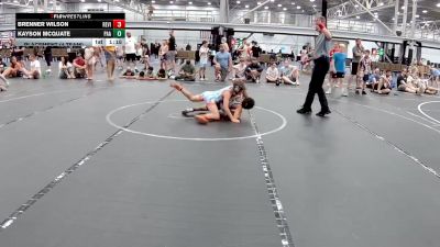 80 lbs Placement (4 Team) - Brenner Wilson, Revival vs Kayson Mcquate, PA Alliance
