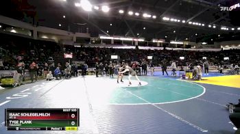 138 lbs Cons. Round 4 - Tyge Plank, Tonasket vs Isaac Schlegelmilch, Mt. Si