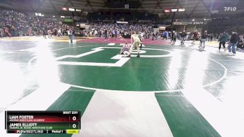 117 lbs Cons. Round 2 - Liam Foster, Ascend Wrestling Academy vs James Elliott, Tahoma Jr. Bears Wrestling Club